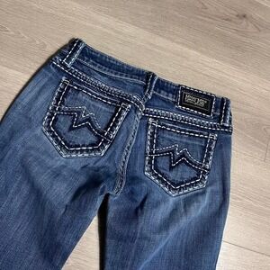 Miss Me Women's Blue Boot Cut Jeans